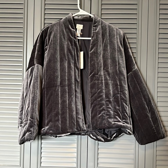 a new day Sweaters - A New Day : Shiny Puffer Jacket - OSFM